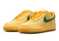 - NIKE AIR FORCE 1 LOW QS - PATENT LEATHER TOPAZ GOLD PINE GREEN 🇧🇷