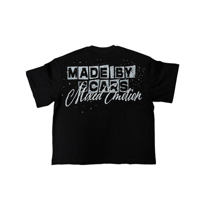 - mixed emotions - black scar tee