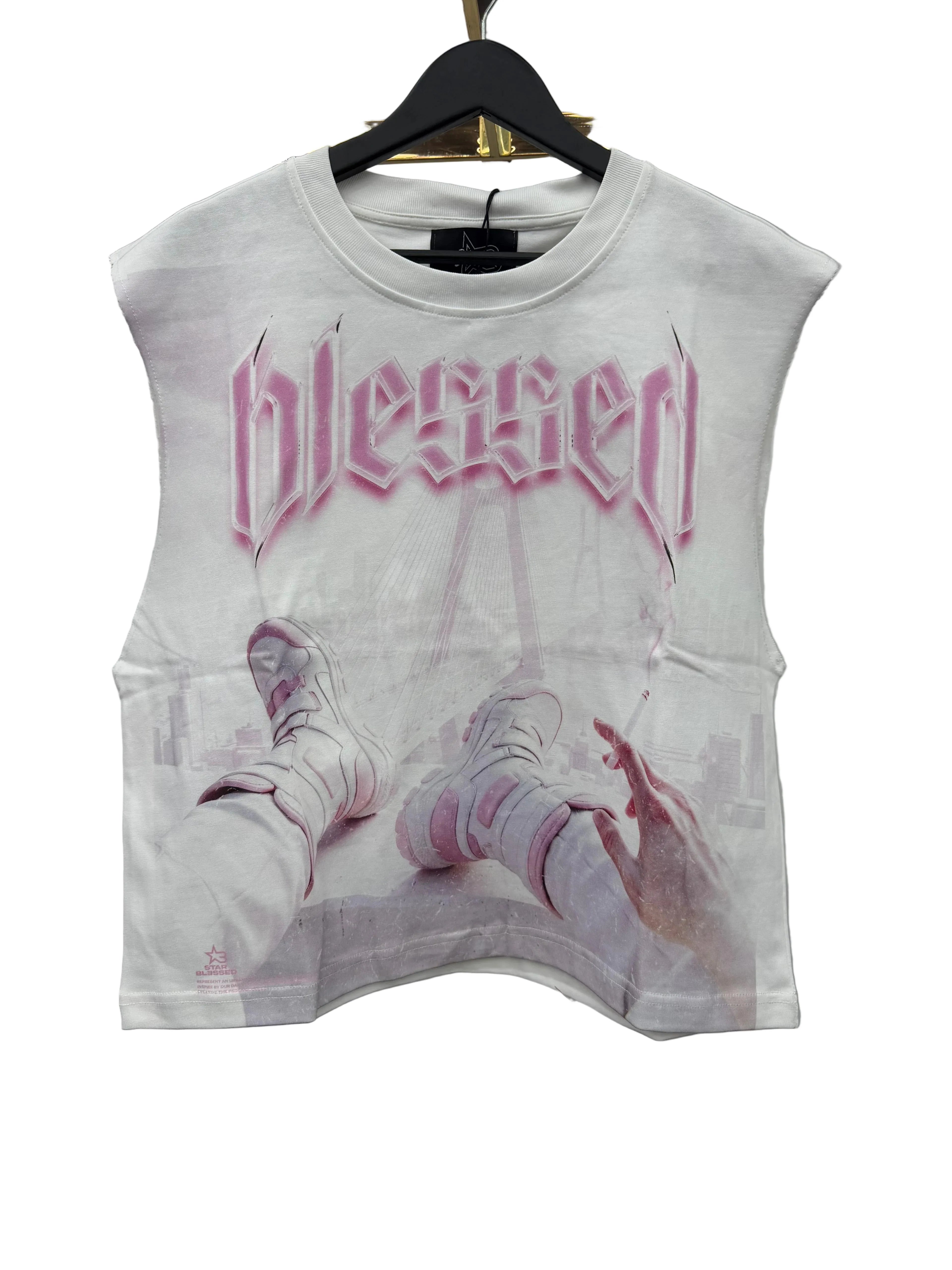 - t shirt “star blessed” pink 🌸