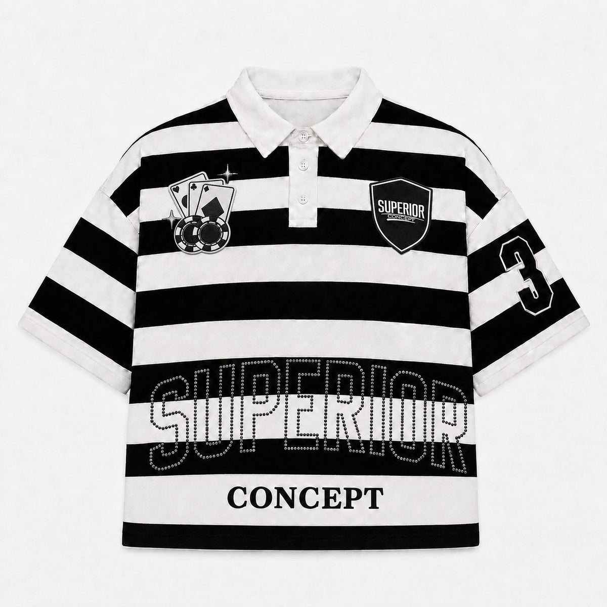 - SUPERIOR TEE BLACK