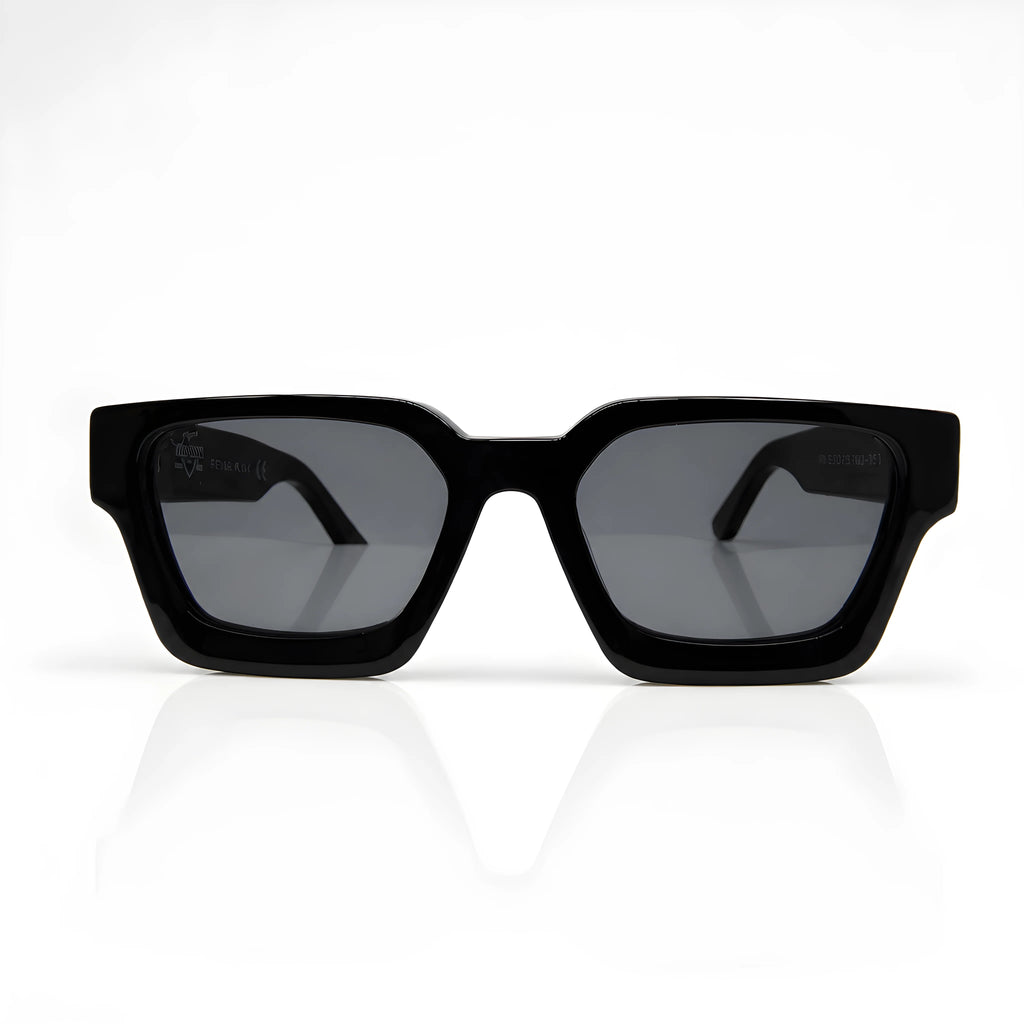 Verified Clash Square Sunglasses Black/silver