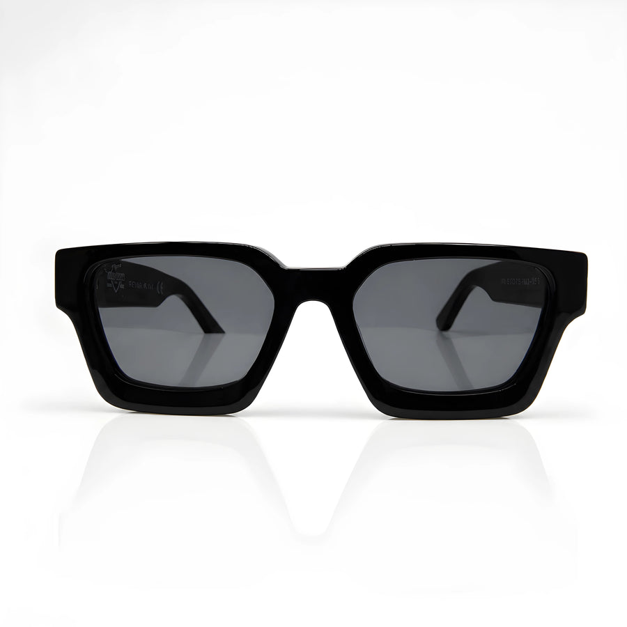 Verified Clash Square Sunglasses Black/silver