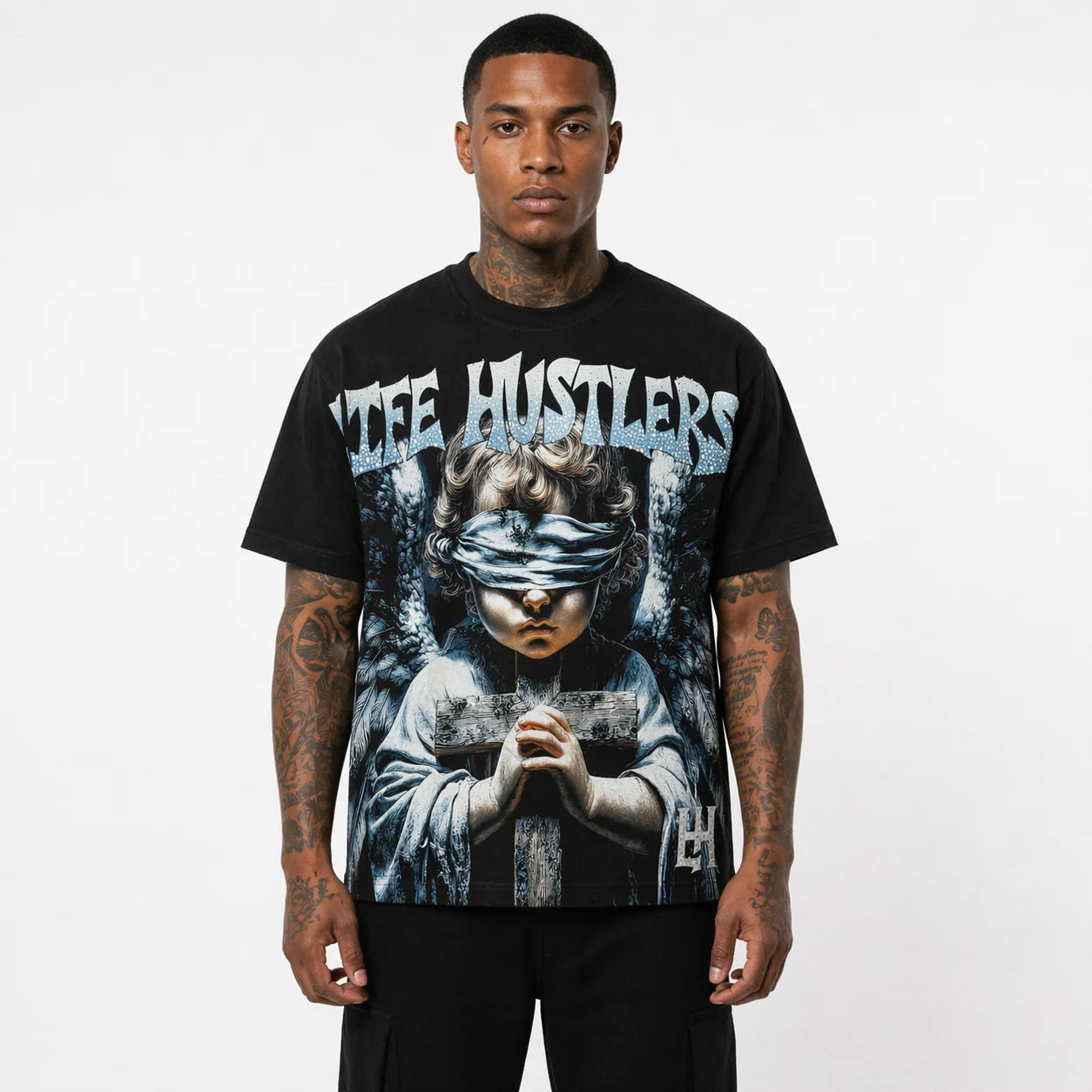 - LIFE HUSTLERS - PRAY BLACK 🖤