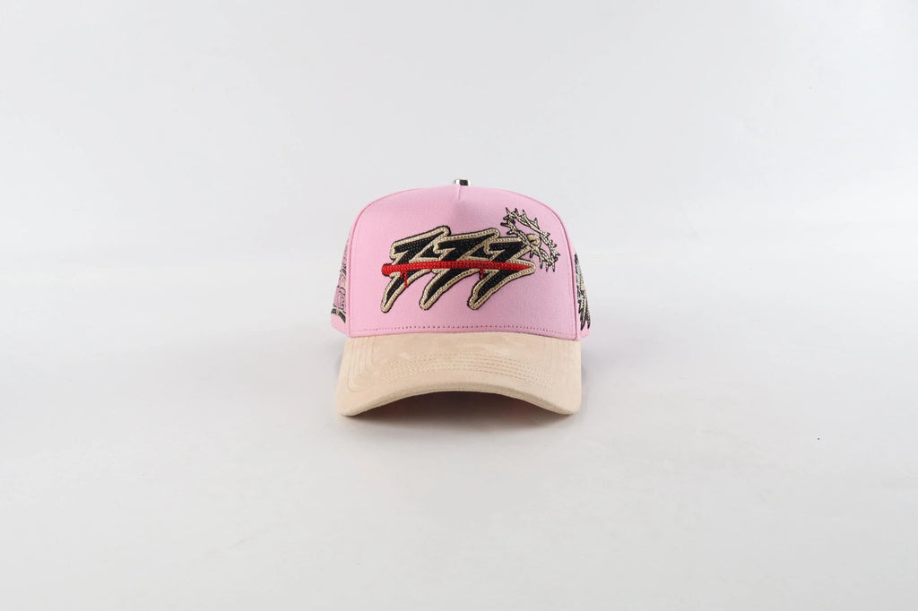- 333 DESERTED X VQZ CAPS - BABY PINK 💞💓🌸