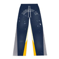 - ROUGPLAY SWEATPANTS  NAVY / YELLOW