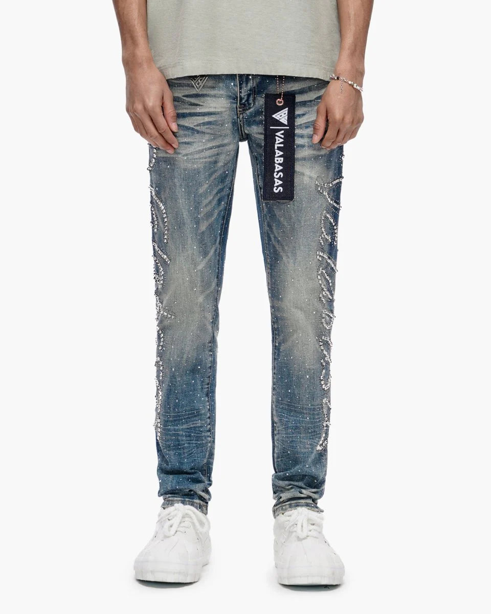 - VALABASAS JEANS (Dark Blue Skinny)