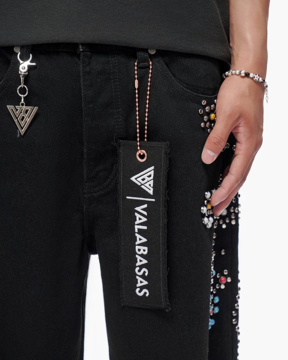 - VALABASAS JEANS - MUSE SHORT BLACK 🖤