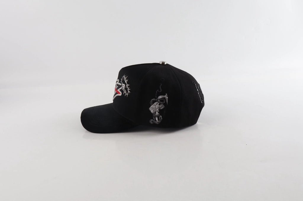 - 333 DESERTED X VQZ CAPS - BLACK 🖤
