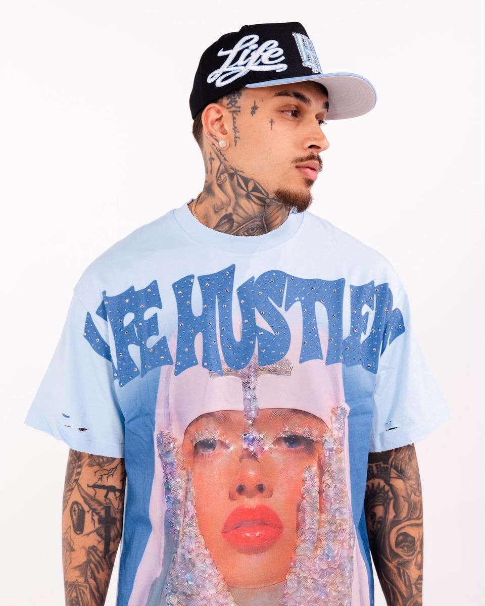 - LH TEE Crystal Tears BLUE