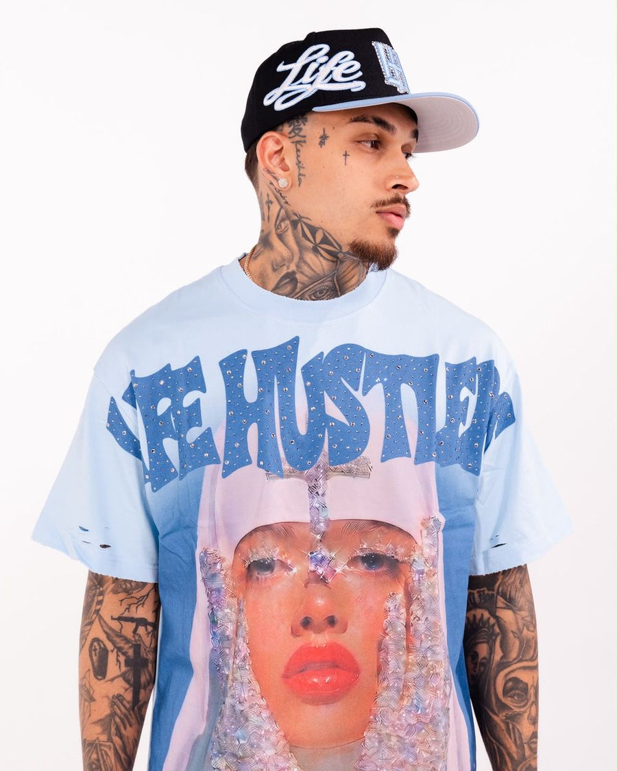 - LH TEE Crystal Tears BLUE
