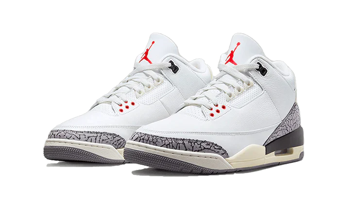 - JORDAN 3 RETRO - WHITE CEMENT REIMAGINED