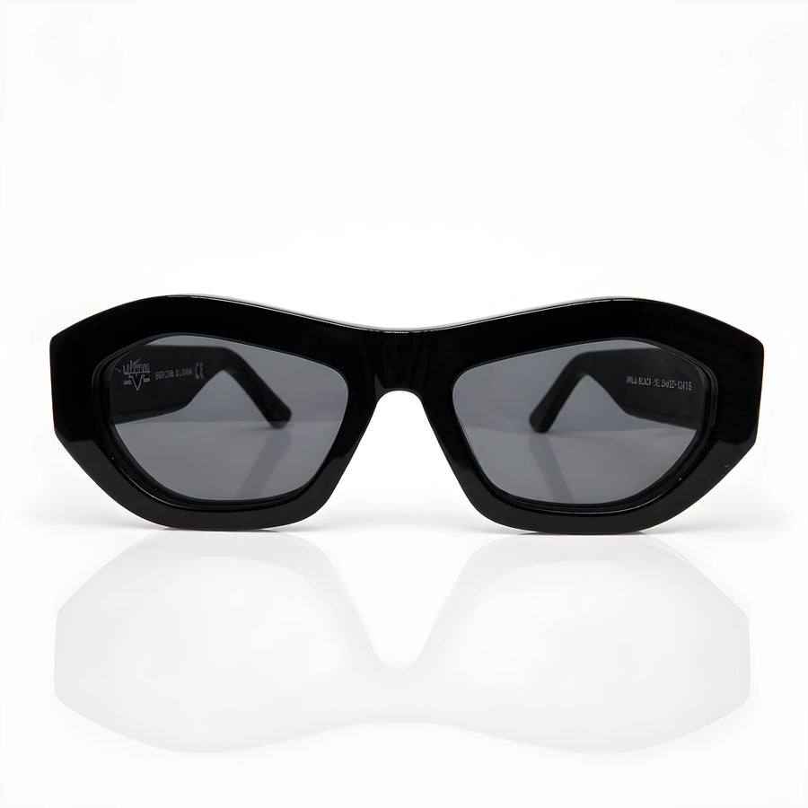 VERIFIED WOMEN SUNGLASSES BLACK / silver