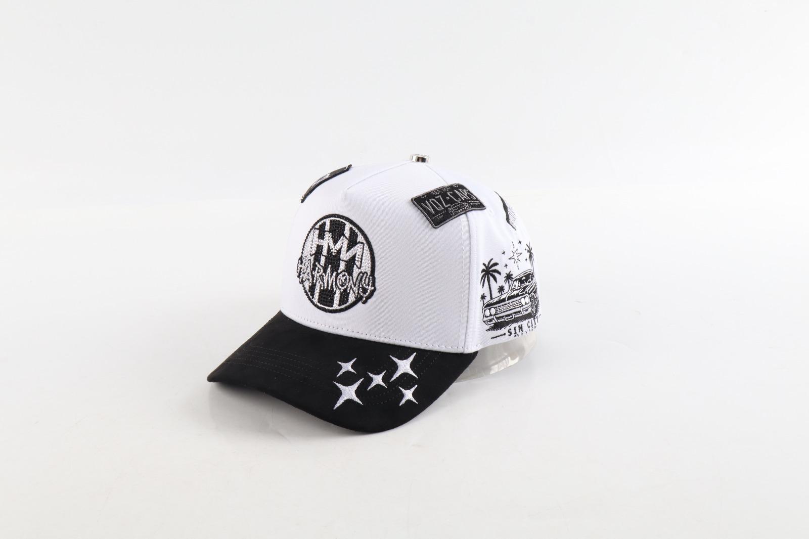 - HARMONY HAT X VQZ CAPS WHITE