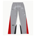 - ROUGPLAY SWEATPANTS RED / GREY