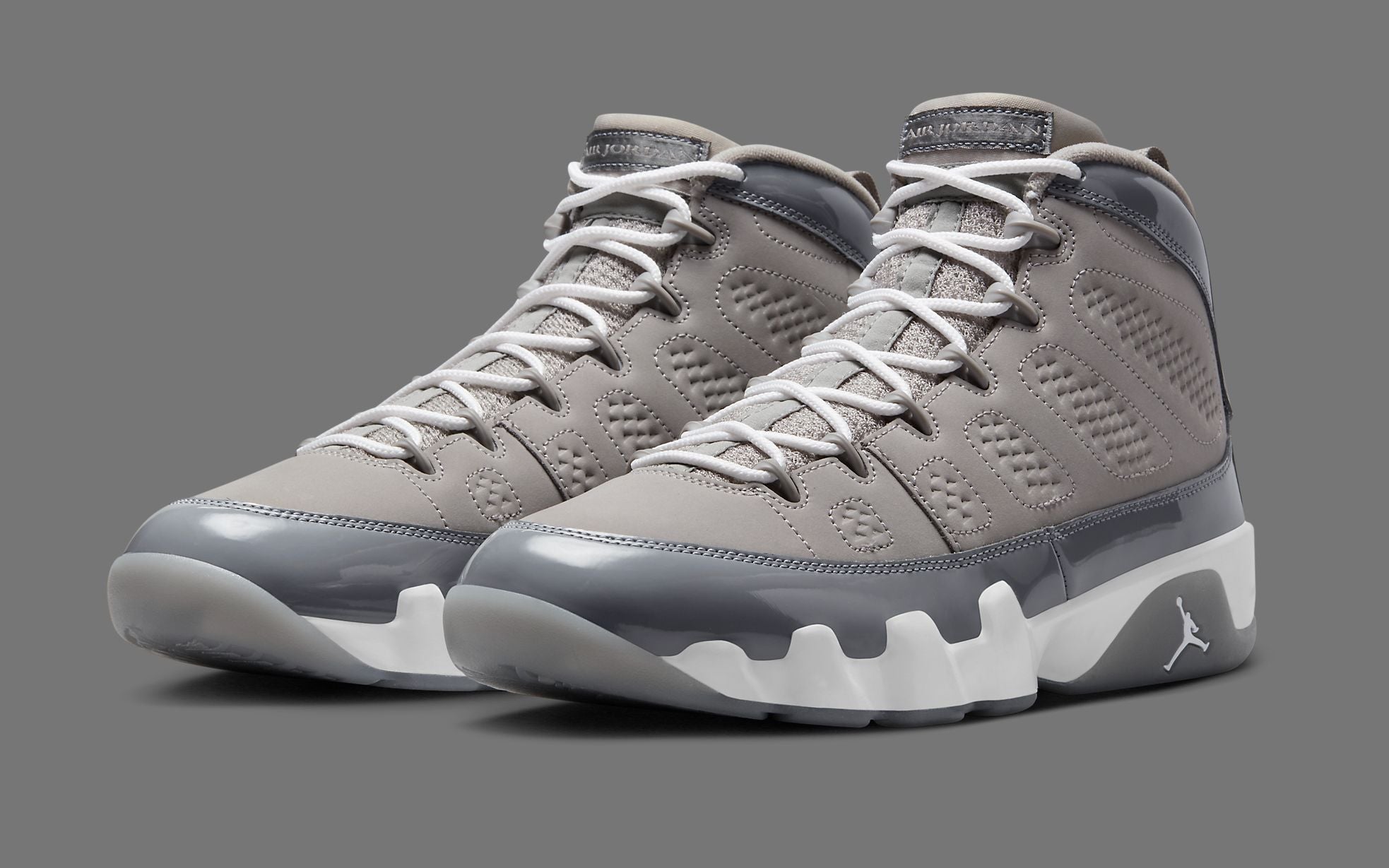 - JORDAN 9 RETRO - COOL GREY 🩶