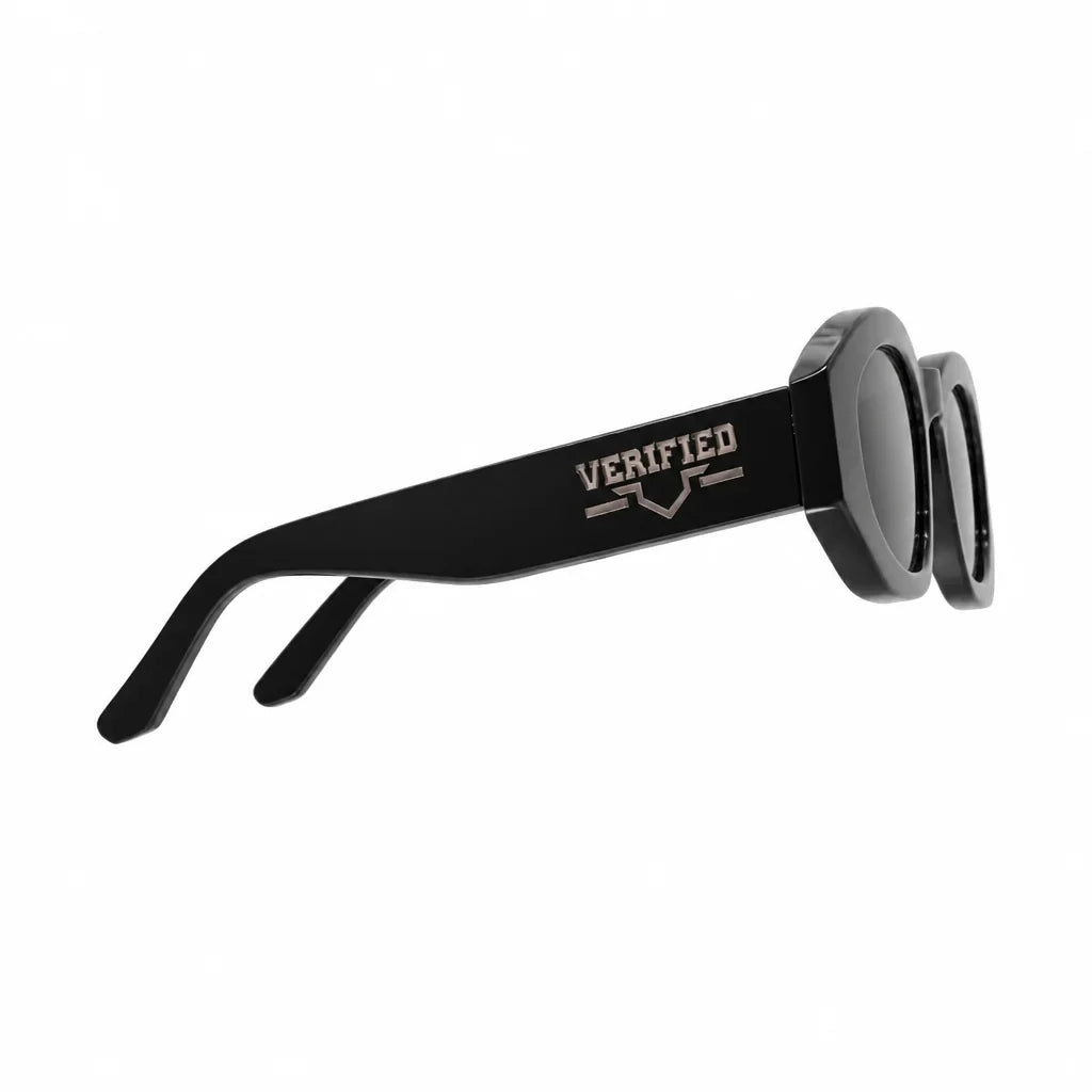 VERIFIED WOMEN SUNGLASSES BLACK / silver