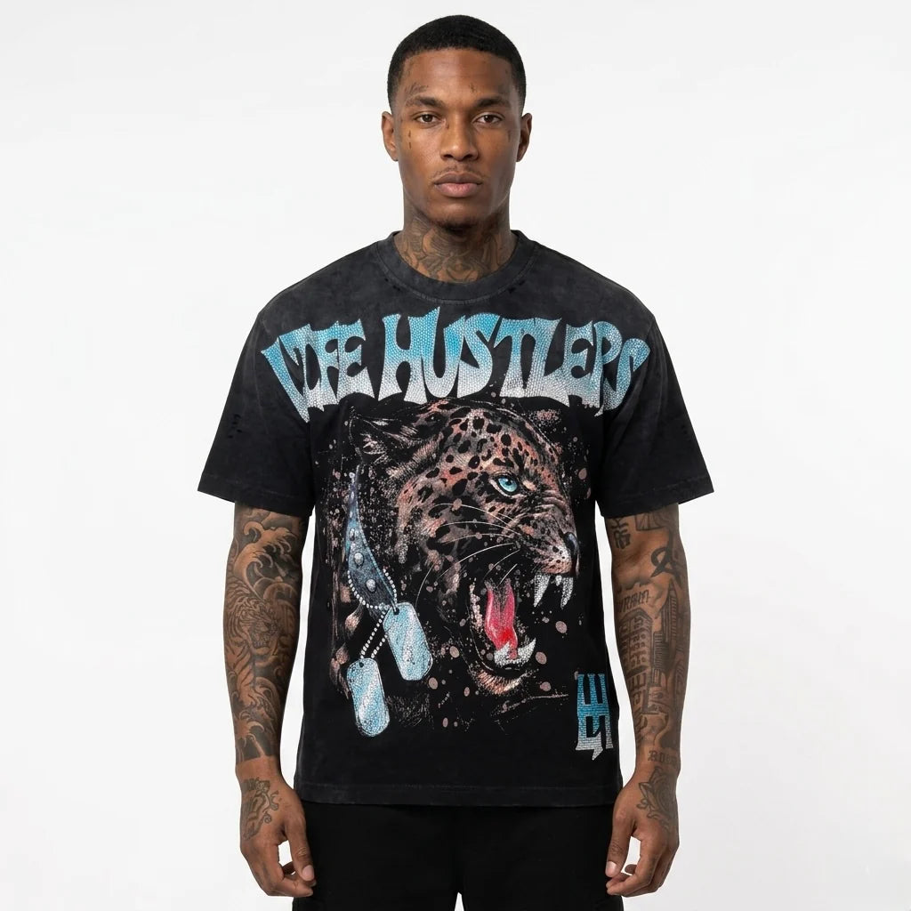 - LIFE HUSTLERS- LEOPARD BLACK 🐆