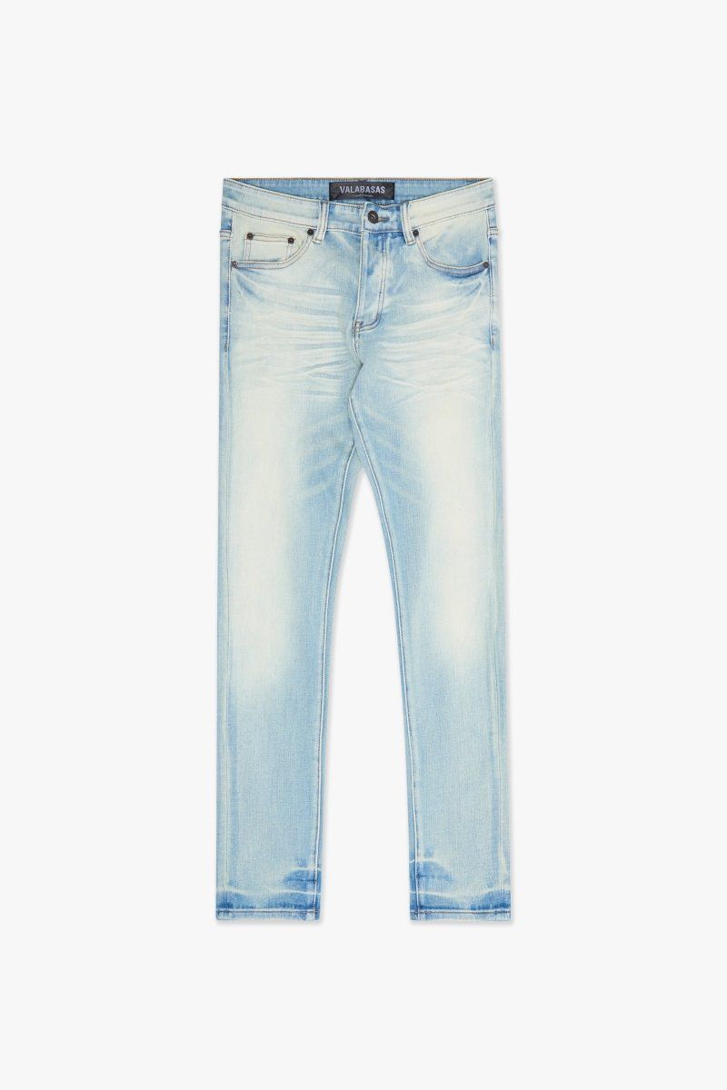 - VALABASAS Light Wash Skinny Jeans