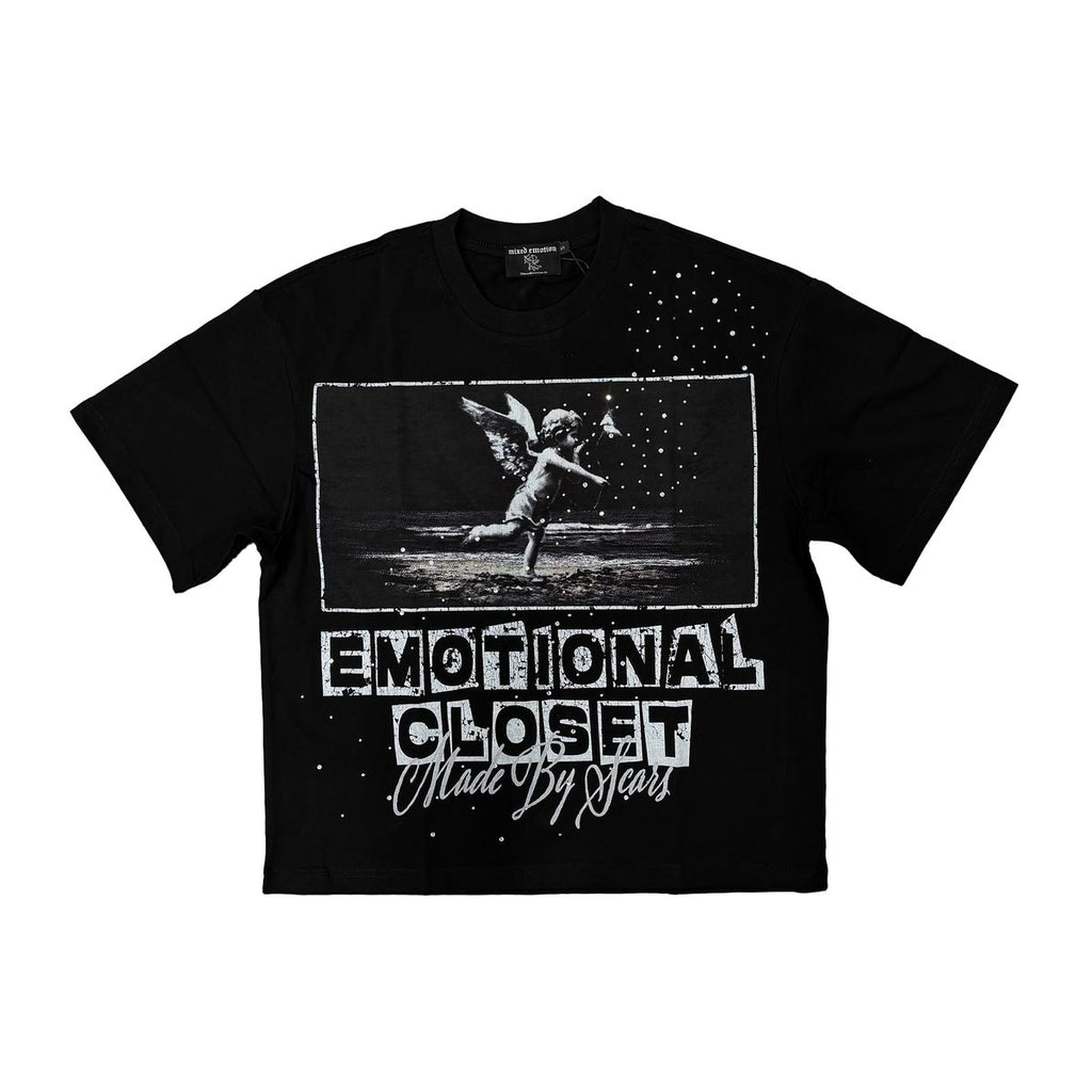 - mixed emotions - black scar tee
