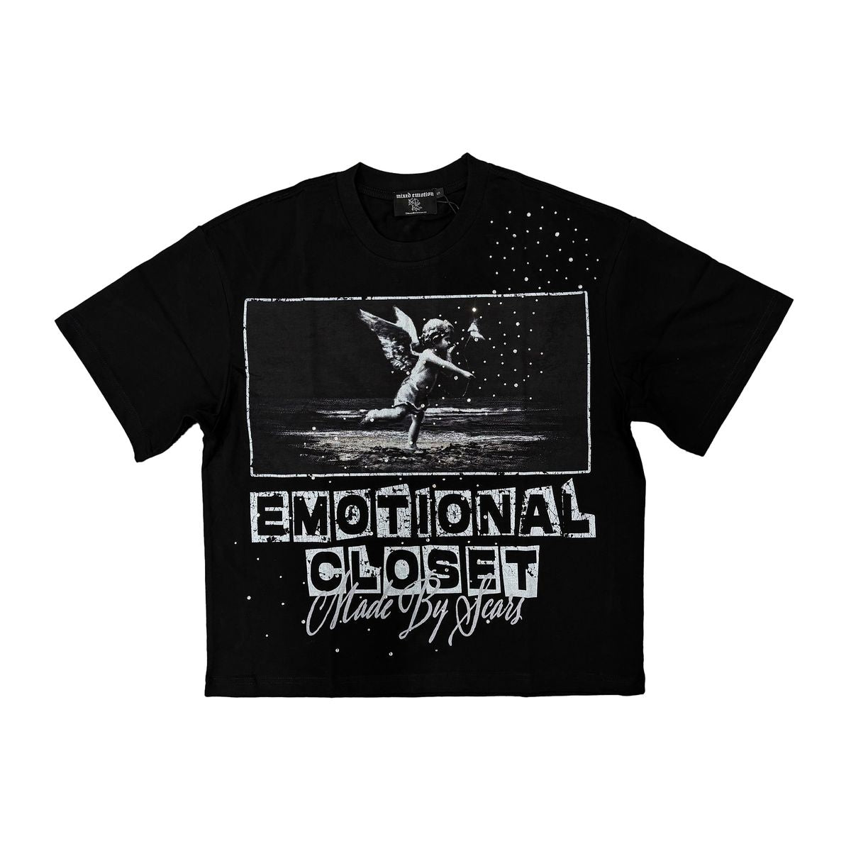 - mixed emotions - black scar tee