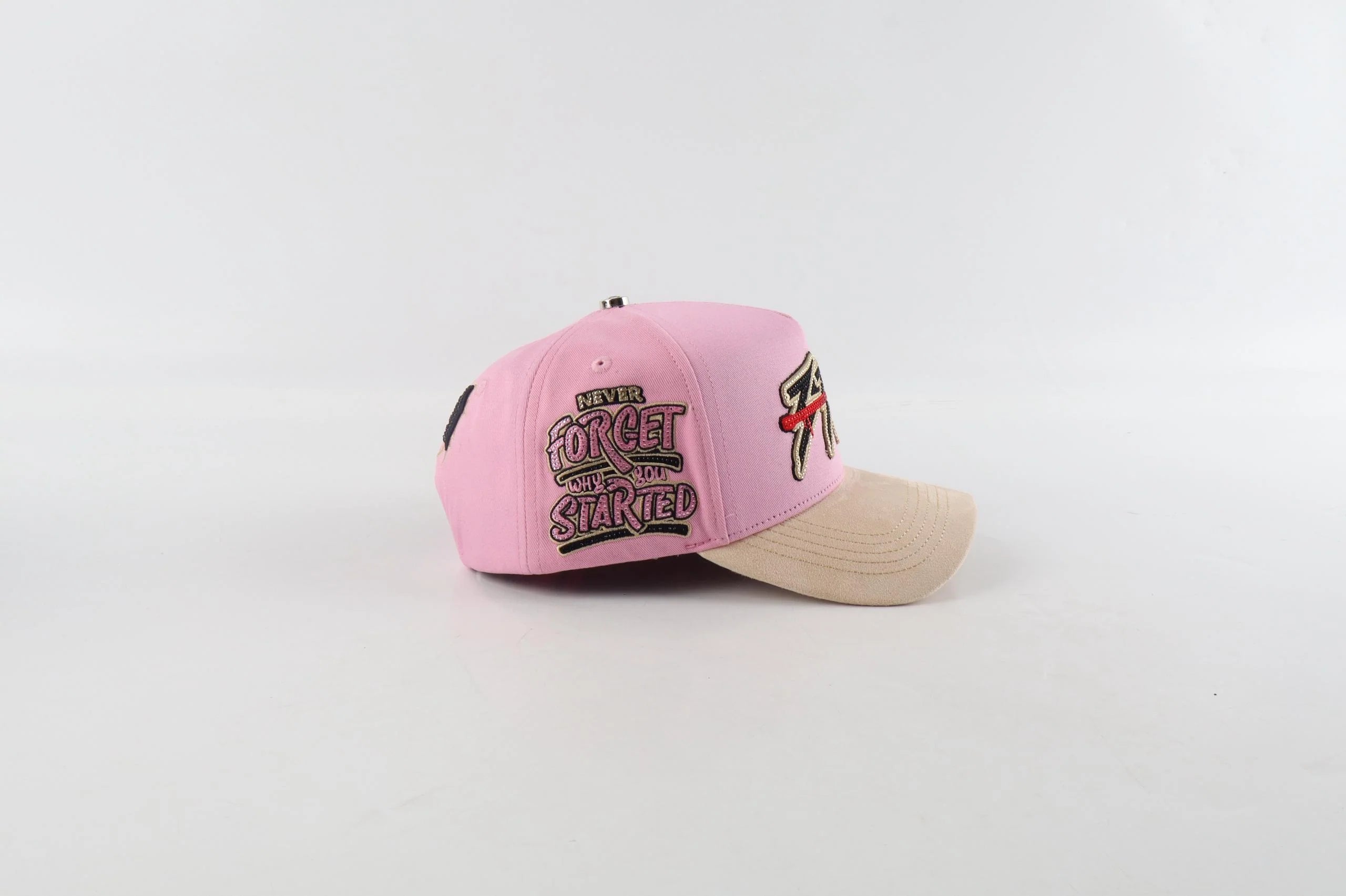 - 333 DESERTED X VQZ CAPS - BABY PINK 💞💓🌸
