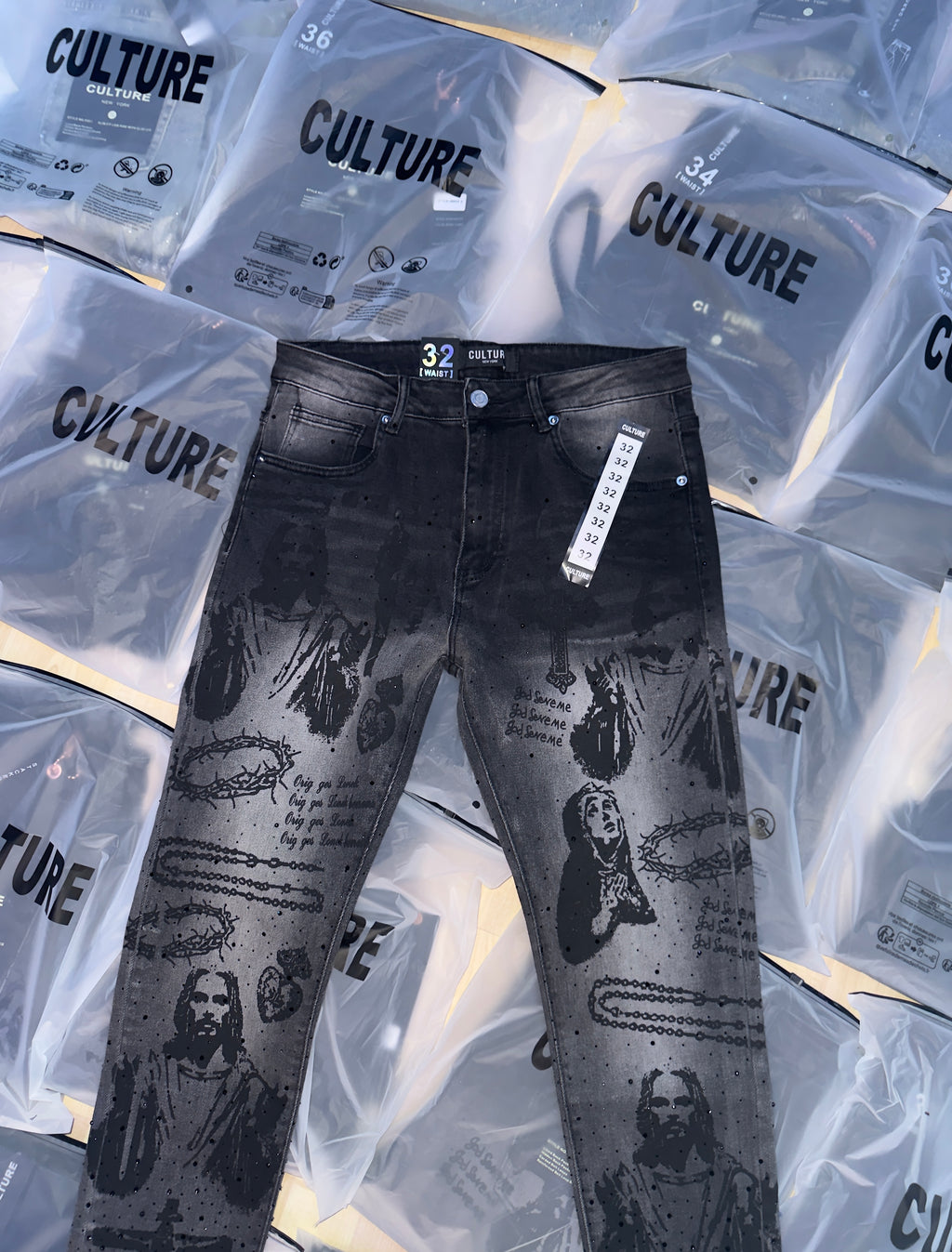 - CULTURE JEANS - VVS DIAMOND 💎