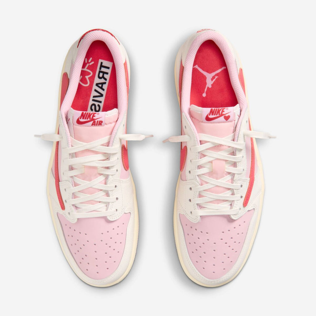 - JORDAN 1 LOW OG SP TRAVIS SCOTT - SAIL TROPICAL PINK 🌸