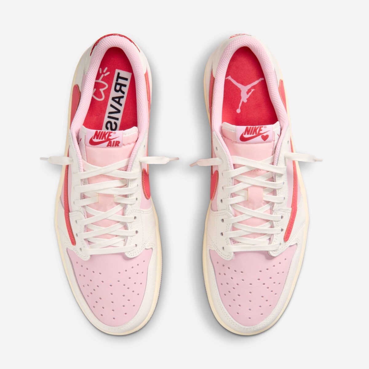 - JORDAN 1 LOW OG SP TRAVIS SCOTT - SAIL TROPICAL PINK 🌸