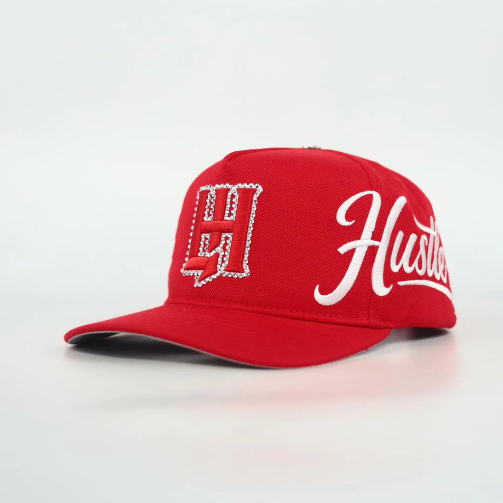 - LIFE HUSTLERS CAPS - RED & WHITE ❤️⚪️