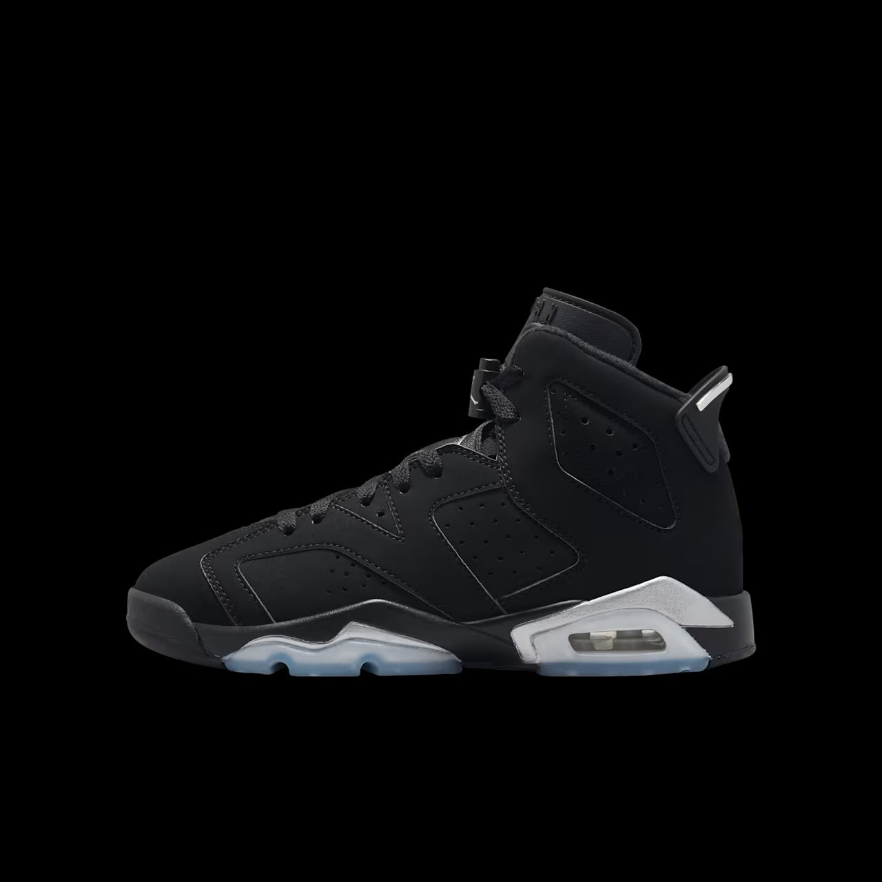 - JORDAN 6 RETRO CHROME METALLIC SILVER 🖤