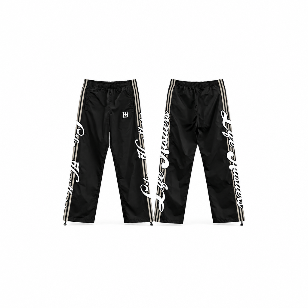 - LH TRACK PANTS BLACK