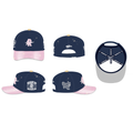 - ROUGPLAY SNAPBACK NAVY/PINK
