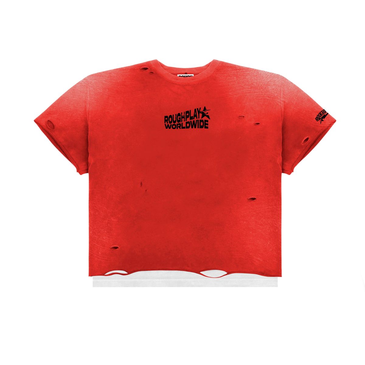 - ROUGPLAY TEE VINTAGE RED/ BLACK