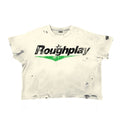 - ROUGPLAY TEE GREEN/TAN