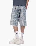 - VALABASAS JEANS - VÉRTIGO SHORT BLUE WHITE 🥶🥶