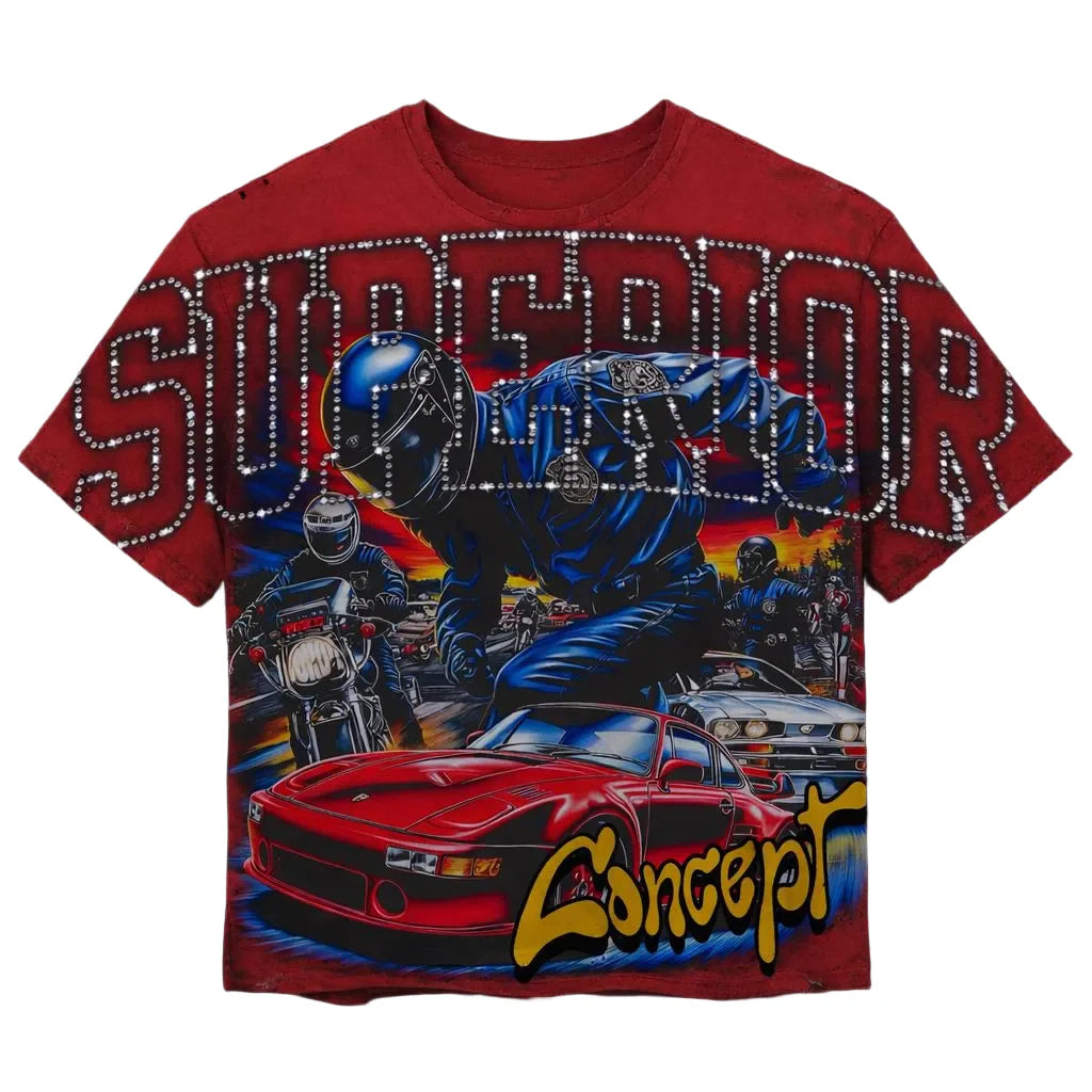 - SUPERIOR TEE - RED CONCEPT 🎈