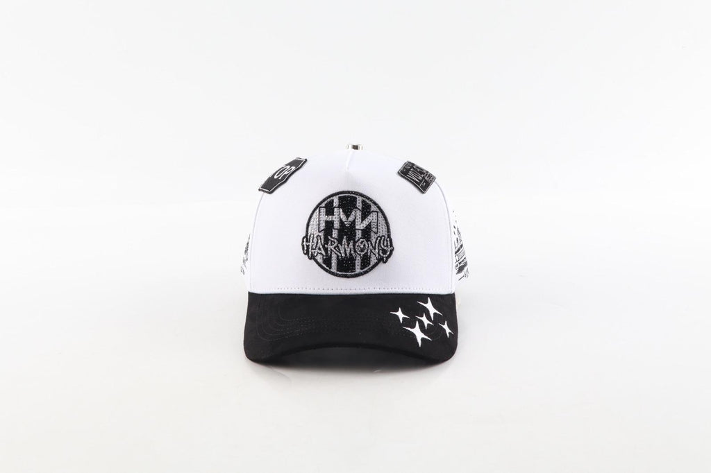 - HARMONY HAT X VQZ CAPS WHITE