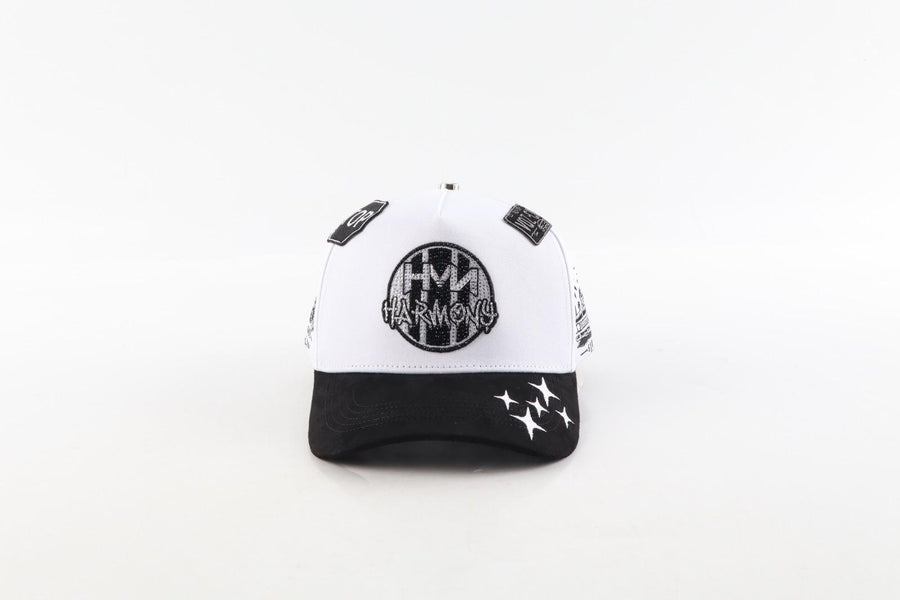 - HARMONY HAT X VQZ CAPS WHITE