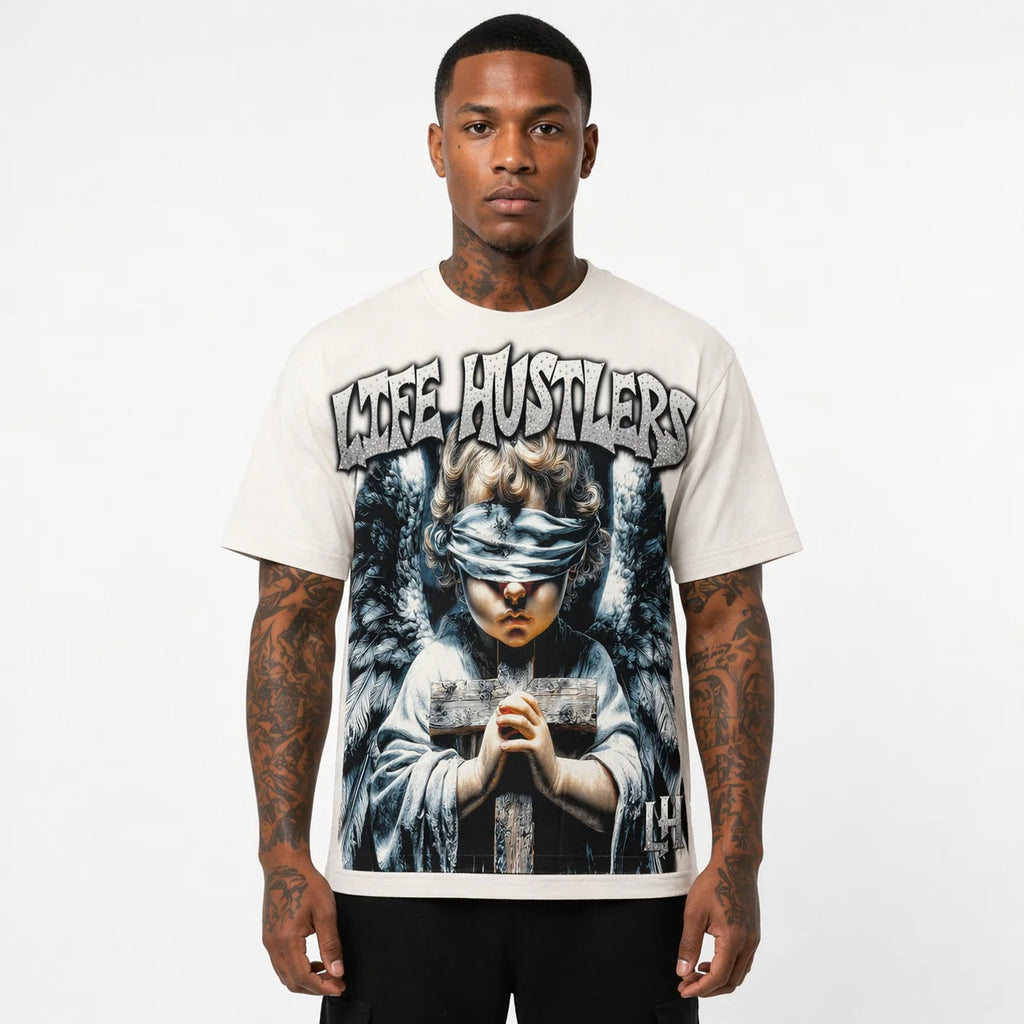 - LIFE HUSTLERS - PRAY WHITE ☑️