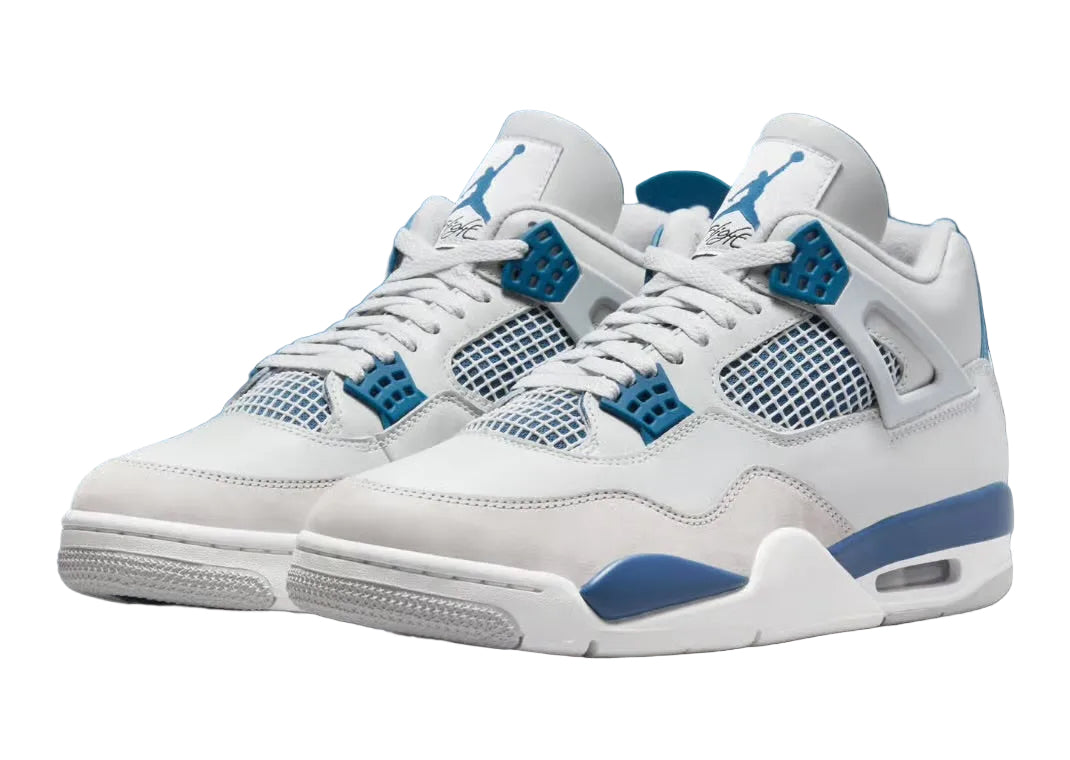 - JORDAN 4 RETRO - MILITARY BLUE 🥶