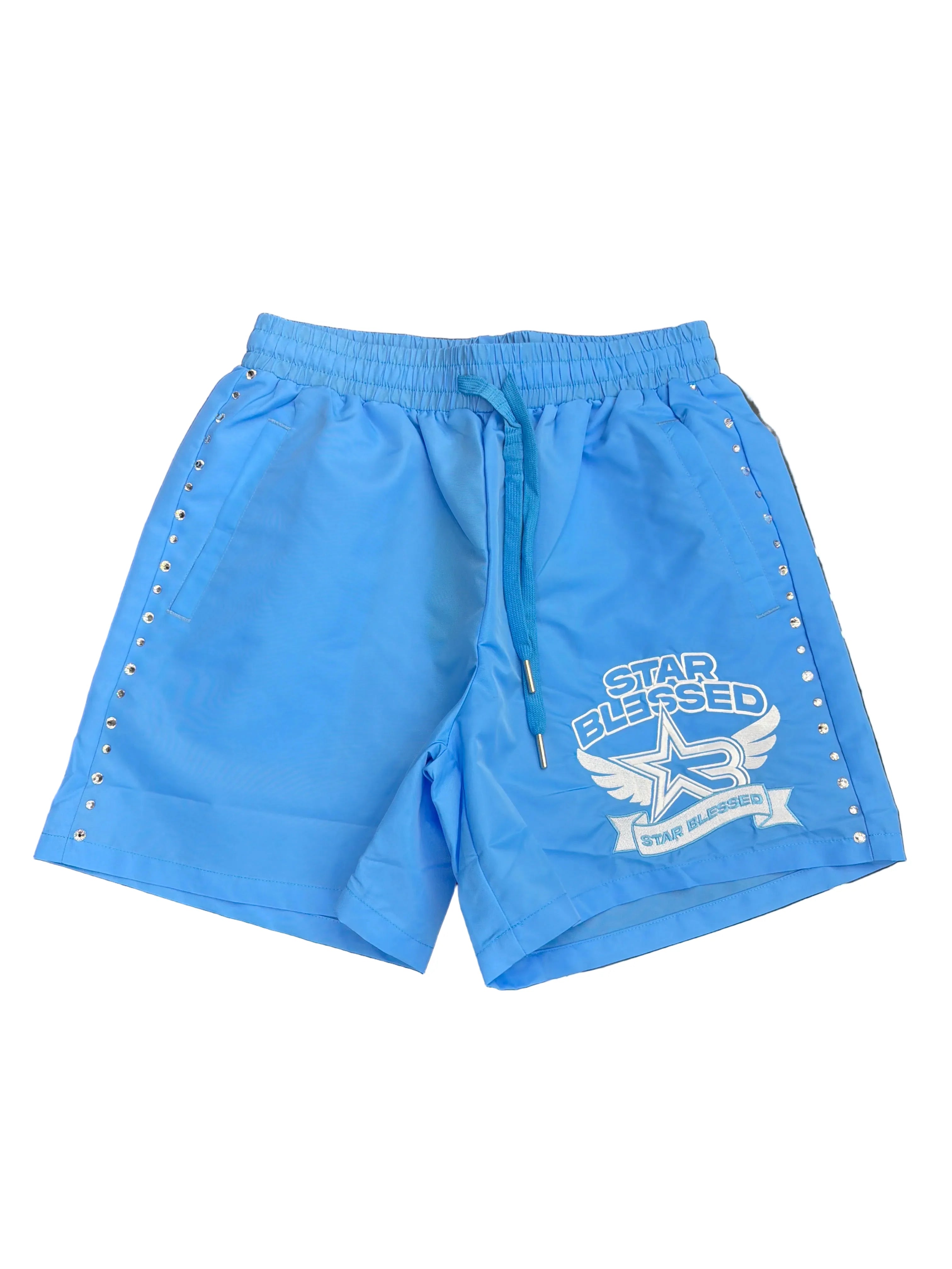 - shorts “star blessed” legend blue 🥶