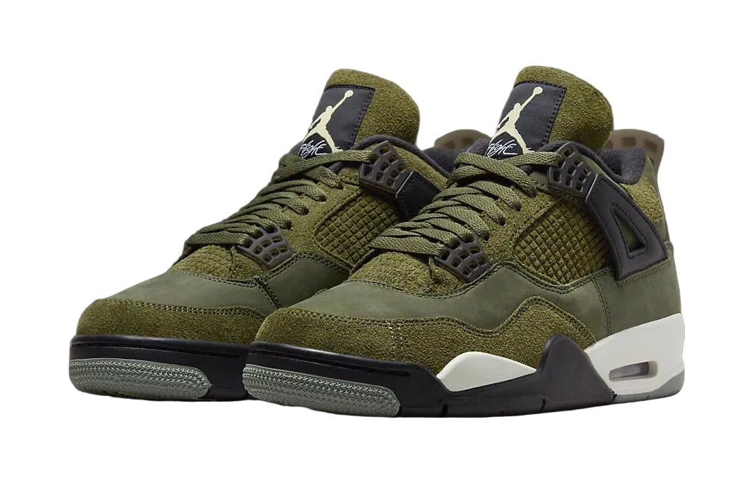 - JORDAN 4 RETRO SE - CRAFT MEDIUM OLIVE 🫒