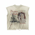 PERREOSTUDIO RAW CUT TEE