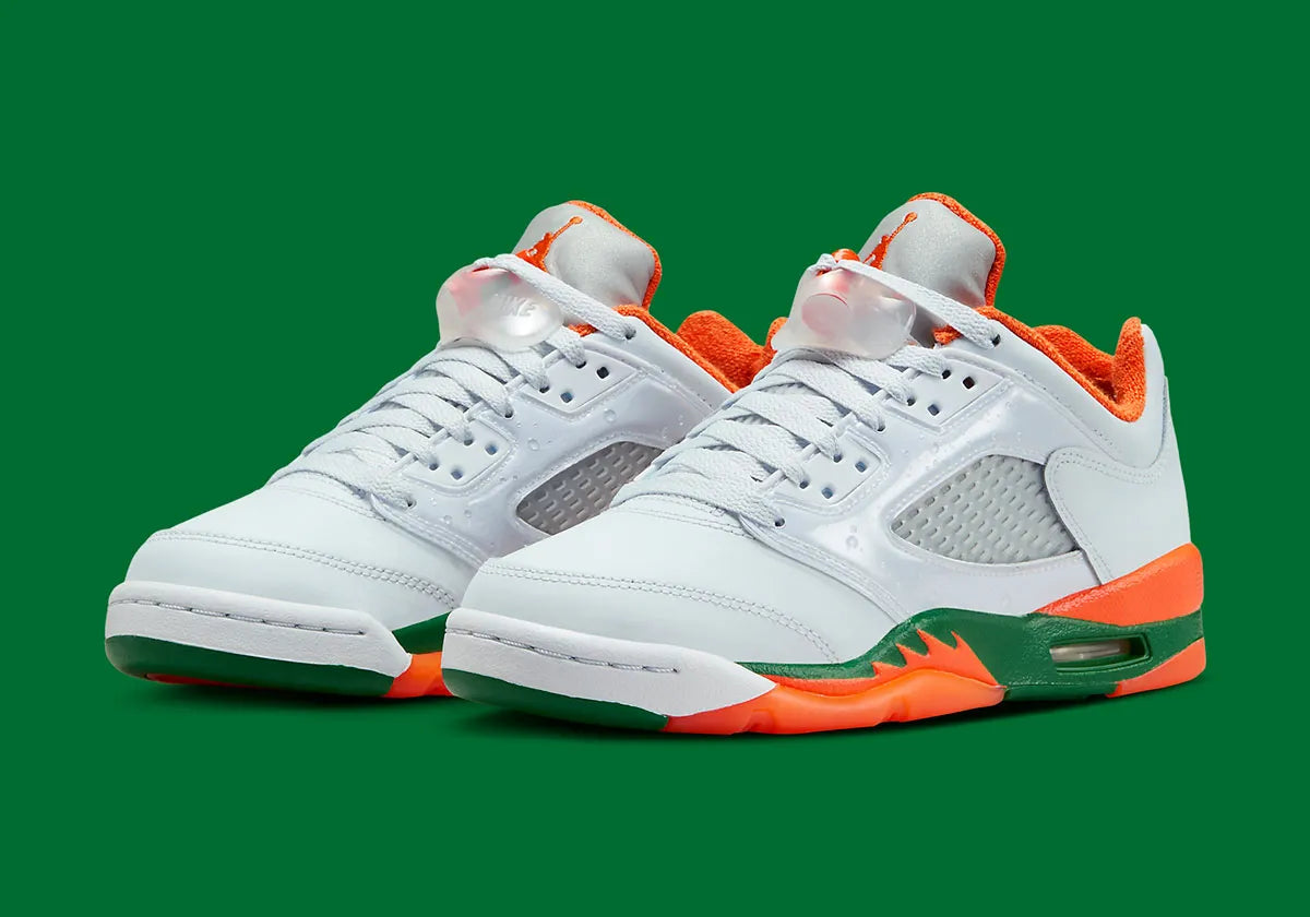 jordan 5 low gs miami hurricanes