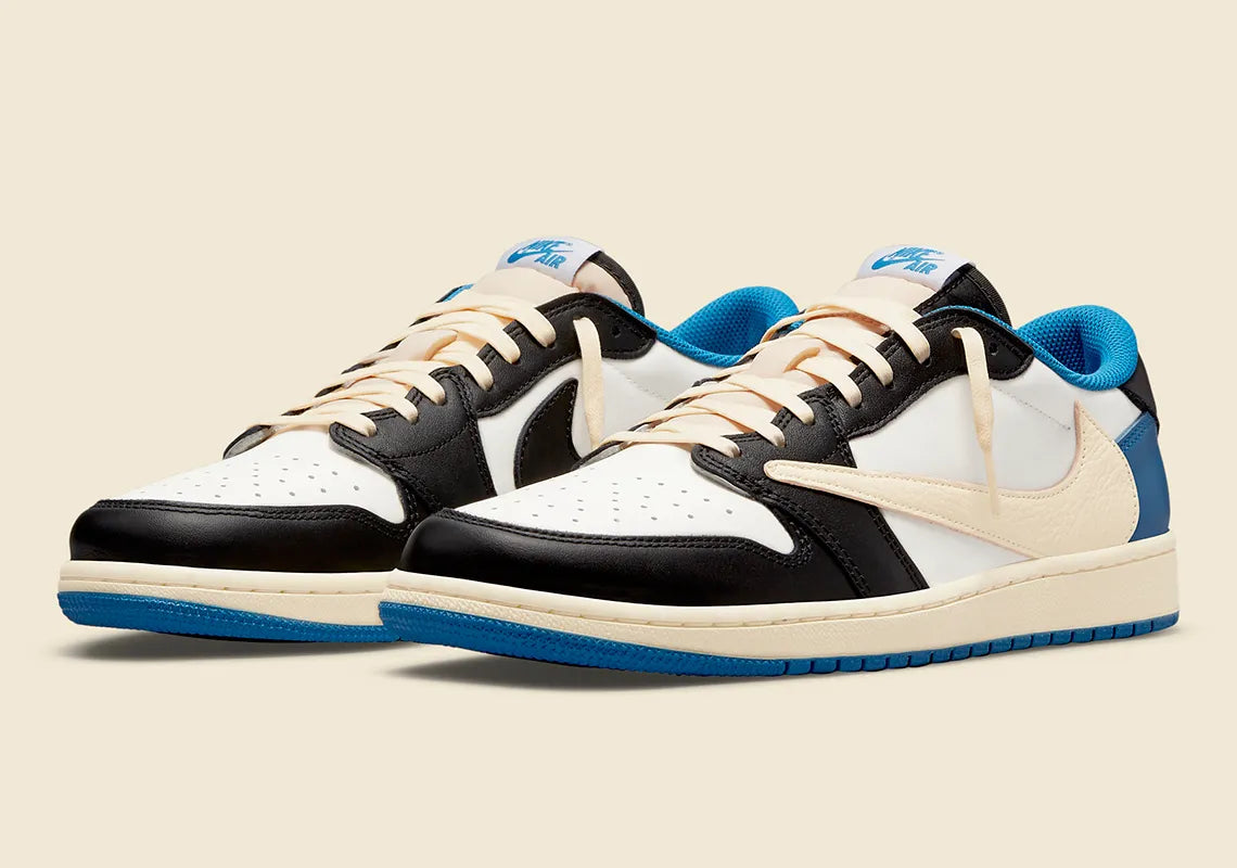 - JORDAN 1 RETRO LOW OG SP FRAGMENT X TRAVIS SCOTT 🥶🌸