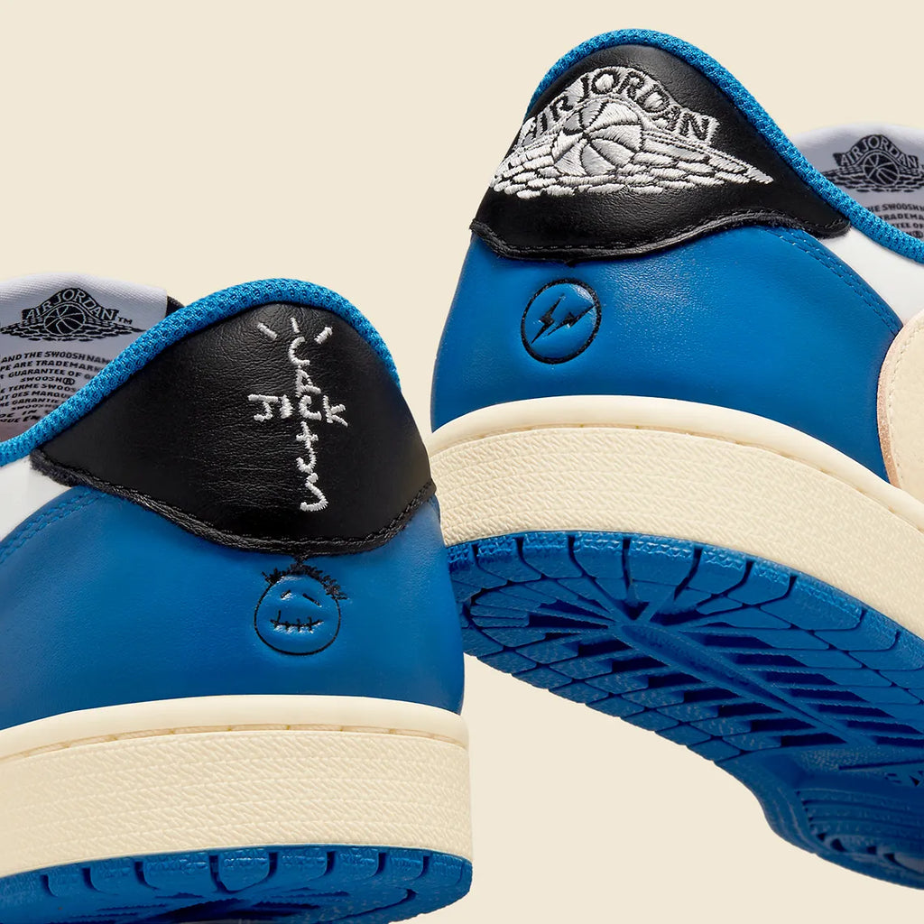- JORDAN 1 RETRO LOW OG SP FRAGMENT X TRAVIS SCOTT 🥶🌸