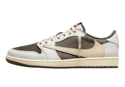 - JORDAN 1 RETRO LOW OG SP TRAVIS SCOTT REVERSE MOCHA