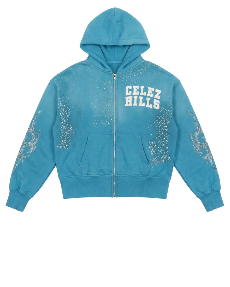 - CELEZ HILLS - HOODIE BLUE