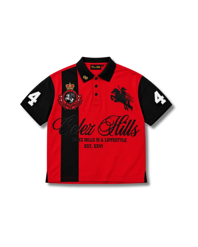- CELEZ HILLS - POLO RED