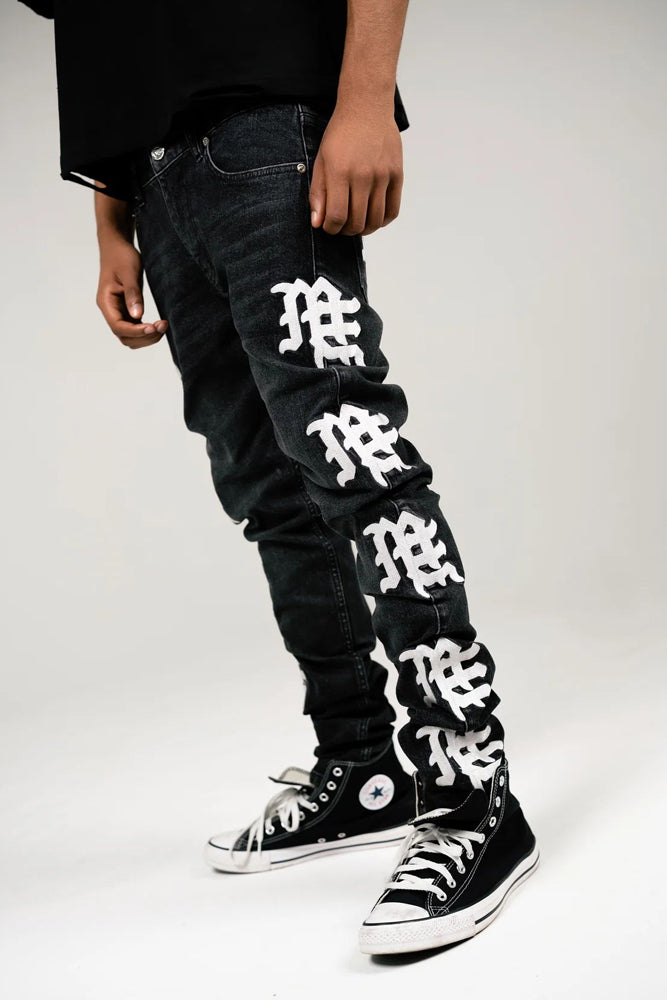 Jeans mixed emotions black wash